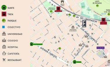 VENTA MONOAMBIENTE CON AMENITIES EN BELGRANO