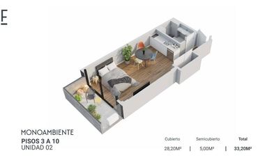 VENTA MONOAMBIENTE CON AMENITIES EN BELGRANO