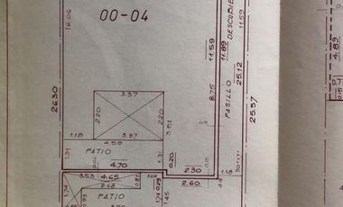 lote de 8,60mts x 26 mts  - ideal para locales