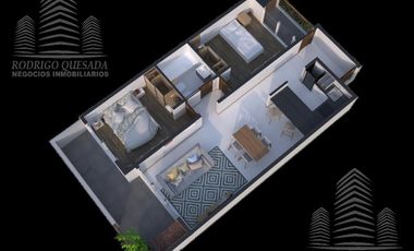 Departamento en  Faro II-UF5-Semi-piso frente-Santiago del Estero.  al 2800