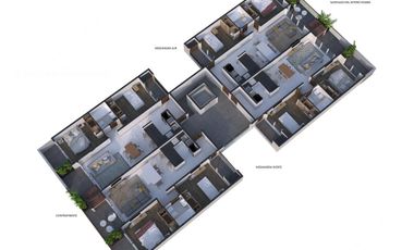 Departamento en  Faro II-UF5-Semi-piso frente-Santiago del Estero.  al 2800