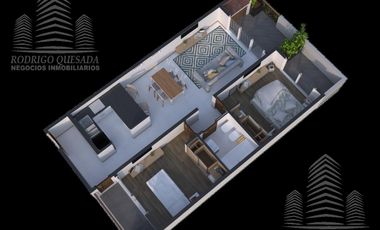 Departamento en  Faro II-UF5-Semi-piso frente-Santiago del Estero.  al 2800