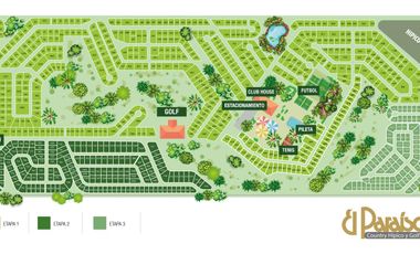 Terreno en  exclusivo Country Hipico Golf, El Paraiso