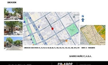 Departamento en pozo Monoambiente - Venta - Nuñez - Muy buena ubicación