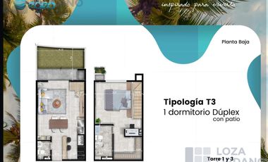 Departamento 2 dormitorios y cochera en venta