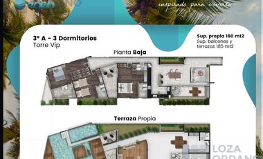 Departamento 2 dormitorios y cochera en venta