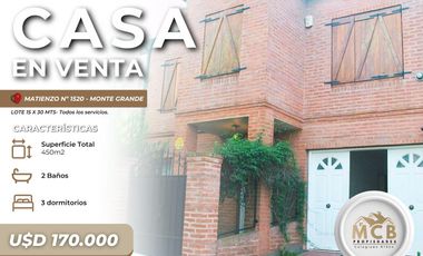 Casa - Monte Grande