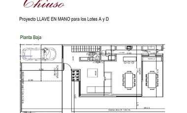 Casa LLAVE EN MANO - CASTELAR Norte - Barrio Cerrado - CHIUSO (Lotes A y D)