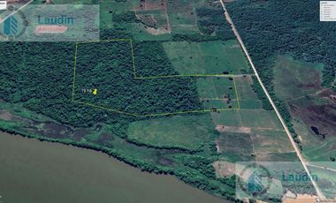 Se vende 19 hectareas frente al rio  - Corpus