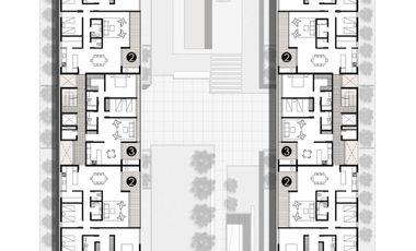 Departamento  3 dormitorios + cochera. Condominio UP! Pellegrini