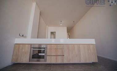 Departamento tipo LOFT con  balcón terraza, baño y toilette. Amenities en terraza!