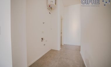 Departamento tipo LOFT con  balcón terraza, baño y toilette. Amenities en terraza!