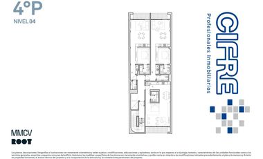 Departamento tipo LOFT con  balcón terraza, baño y toilette. Amenities en terraza!