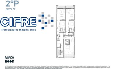 Departamento tipo LOFT con  balcón terraza, baño y toilette. Amenities en terraza!