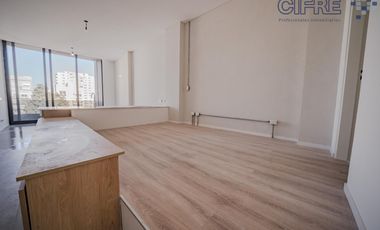 Departamento tipo LOFT con  balcón terraza, baño y toilette. Amenities en terraza!