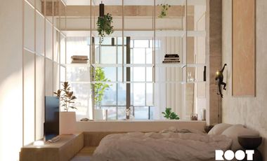 Departamento tipo LOFT con  balcón terraza, baño y toilette. Amenities en terraza!