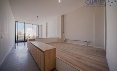Departamento tipo LOFT con  balcón terraza, baño y toilette. Amenities en terraza!