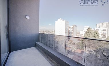 Departamento tipo LOFT con  balcón terraza, baño y toilette. Amenities en terraza!