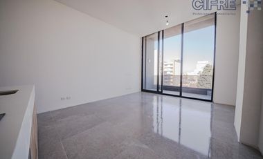 Departamento tipo LOFT con  balcón terraza, baño y toilette. Amenities en terraza!
