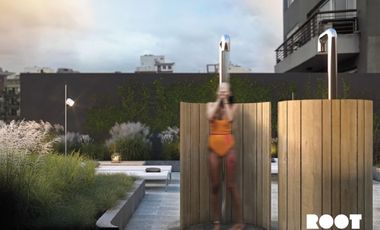 Departamento tipo LOFT con  balcón terraza, baño y toilette. Amenities en terraza!