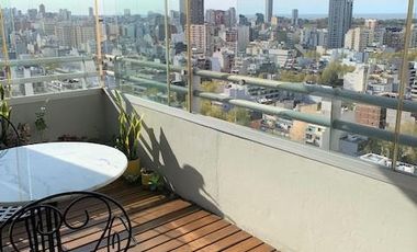IMPRESIONANTE 2 AMB C/COCH FIJA AMOBLADO PISO SUPER ALTO C/ESPECTAC VISTA TORRE MIRABILIA.