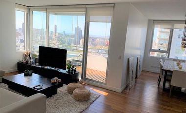 IMPRESIONANTE 2 AMB C/COCH FIJA AMOBLADO PISO SUPER ALTO C/ESPECTAC VISTA TORRE MIRABILIA.