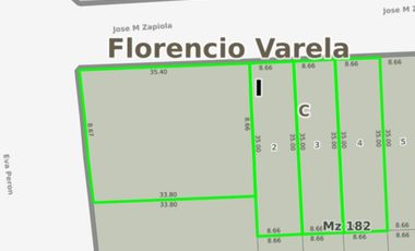 Terreno en venta - 1.820Mts2 - Florencio Varela