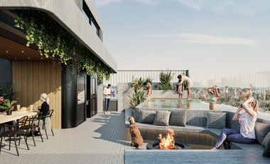 DEPARTAMENTO PREMIUM DE TRES DORMITORIOS VENTA TERRAZA Y PILETA EXCLUSVIA ABASTO ROSARIO