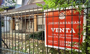 Venta importante  casa   barrio Plaza Mitre .Mar del Plata