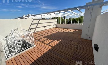 VENTA de Departamento 2 AMBIENTES, Moreno, con balcón, terraza privada, parrilla y cochera
