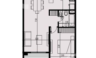 Venta - Edificio TERRASUR - Departamento 3 amb. en construcción - Lanús E. CONTADO EFECTIVO