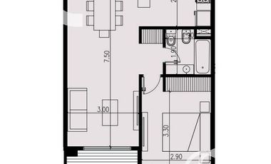Venta - Edificio TERRASUR - Departamento 2 ambientes en construcción - Lanús Este