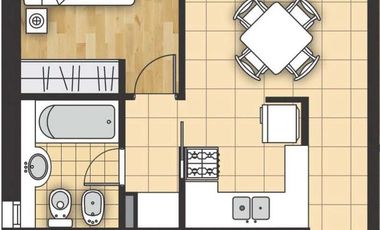 Venta/Financiacion Un Dormitorio Balcon A Estrenar Piso 2 Ciudad Universitaria