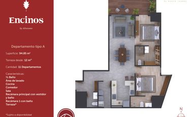 DEPARTAMENTO EN VENTA EN EDIFICIO CON AMENIDADES, ALTOZANO JUÁREZ.