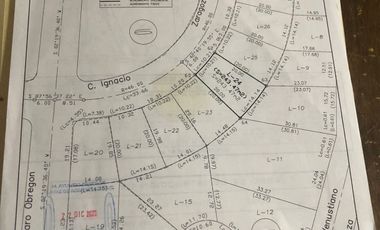 TERRENO EN VENTA EN FRACCIONAMIENTO SANTA LUCIA*