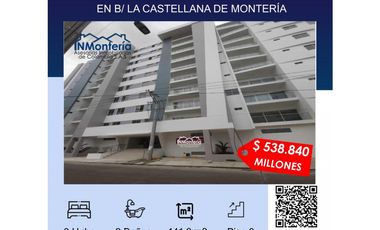 SE VENDE APARTAMENTO EN ZONA NORTE DE MONTERIA