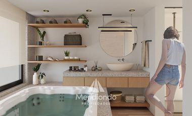 Casa 4 amb con piscina y cochera doble en Barrio Privado Tierras del Mar