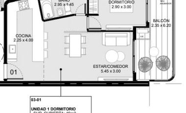Departamento en Abasto