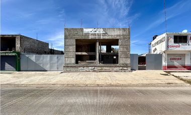 Terreno con construcción  en Acatlán, Hidalgo. 686.82 m2