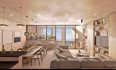 Departamento en venta frente al mar de Telchac puerto