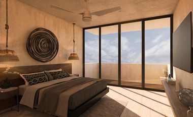 Departamento en venta frente al mar de Telchac puerto