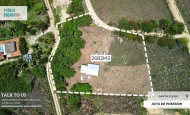 Terreno con Vista al Mar en Santa Elena