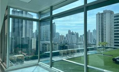 ALQUILER OFICINA TERMINADA 104M2 SORTIS OBARRIO $8.5XM2 GANGA  MC