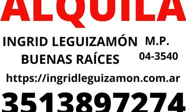 Alquiler Departamento 1 dormitorio en Nueva Córdoba.