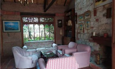 CASA CAMPESTRE SE VENDE. TABIO - CUND. rea 3.630 m2