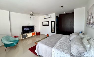 ARRIENDO PH DUPLEX AMOBLADO, 1 ALCOBA 80MTS, ALTO PRADO