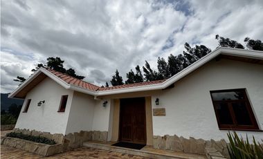 LA CASA DE TUS SUEÑOS 4 HABITACIONE LOTE 1.400M2 - HATOGRANDE SOPO