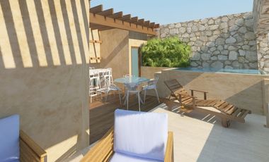 CASA EN VENTA EN MÉRIDA YUCATÁN FRENTE AL MAR EN TELCHAC PUERTO