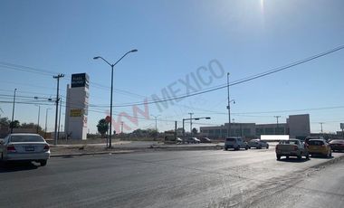 Terreno en renta de 8,590 m² con excelente ubicación en Prolongación Juárez esquina con Torreón 2000.