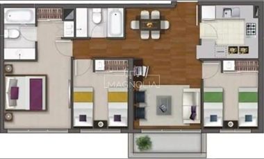 Departamento en Venta en Av Vicuña Mackenna , frente universidad Católica